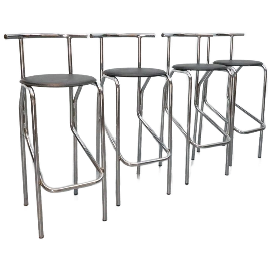 Barkrukken | Set Van 4 | Buisframe | Plurima 1