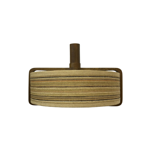 Temde Leuchten Hanging Lamp Teak Wood , 1970S