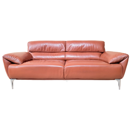 Agnelli Sofa 2 ,5 Zits Leren Italiaanse Bank 1