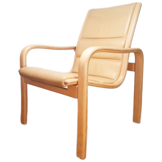 Set Van 2 Fauteuils Van Yngve Ekstrom Voor Swedese 1