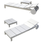 Na Xemena Ligbed Dagbed Gandia Blasco Design Tuinbed Lounger thumbnail 1