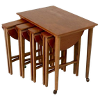 Teak Nesting Tables By Poul Hundevad For Novy Domov 1960S thumbnail 1