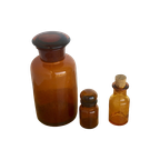 Set 3 Apothekersflessen thumbnail 1