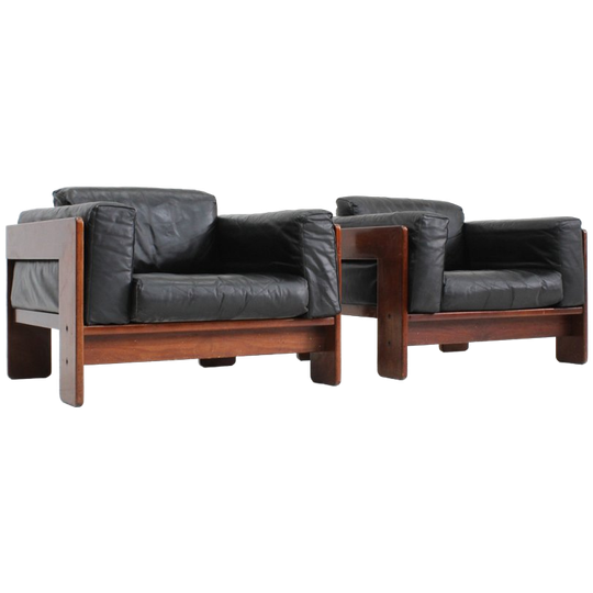 Vintage Knoll Bastiano Armchairs By Tobia Scarpa Set Of 2 1