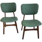 Vintage Teak Houten Stoelen thumbnail 1
