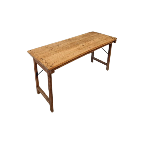 Oude Franse Tafel Klaptafel Eettafel 60X150 Cm