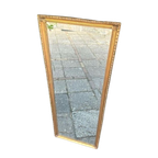 Facet Geslepen Passpiegel In Gouden Lijst thumbnail 1