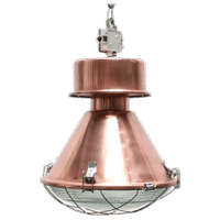 Koperen Tanek Fabriekslamp