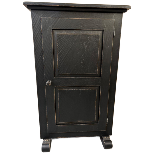 Landelijk Brocante Eendeurkast / Kast / Buffetkast 1