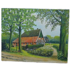 Landelijk Schilderij Van G.J. Bruil 1984 thumbnail 1