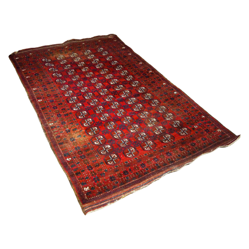 Antiek Perzisch Tapijt – 240×143 – Rood