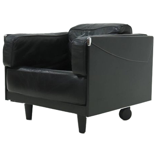 Lounge Chair Model Twice By Pierluigi Cerri For Poltrona Frau 1990s 1