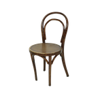 Vintage Massief Houten Kinderstoel Thonet Stijl thumbnail 1