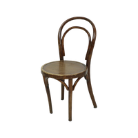 Vintage Massief Houten Kinderstoel Thonet Stijl