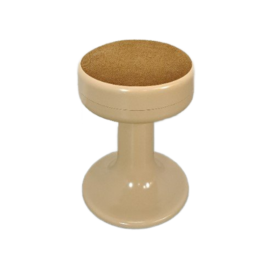 Space Age Tulip Kruk Beige Nr. 5 Vintage 1