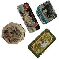 4 X Prachtige Vintage Blikken