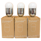 3x Zuiver - Tafellamp - Gio - Chroom thumbnail 1