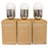 3x Zuiver - Tafellamp - Gio - Chroom