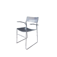 Set Van 3 Sultana” Stackable Chairs, By Arrben Italy, Ca80s