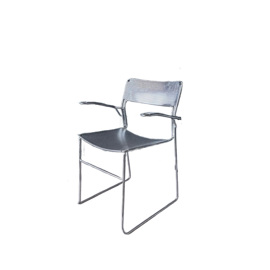 Set Van 3 Sultana” Stackable Chairs, By Arrben Italy, Ca80s 1