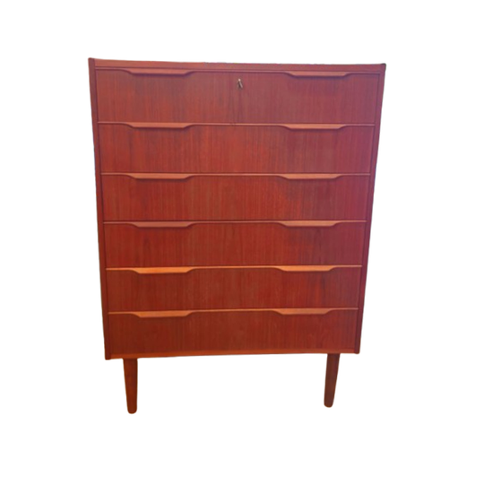 Vintage Deense Ladekast Ladekastje Kast Dressoir 1