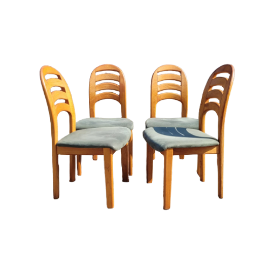 Holstebro Møbelfabrik Denemarken - Set Van 4 Stoelen 1