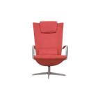 Zganieuw! Rode Stoffen Design Relaxfauteuil Van Twisk thumbnail 1