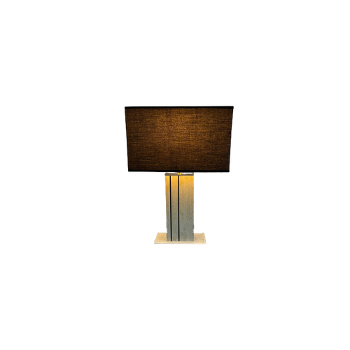 Eclectisch Beige, Goud Tafellamp