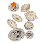 80 Delig!!: “boch – La Louvière – Rhodes – Dishwasher Proof” Servies thumbnail 1