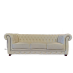 Chesterfield Cresswell 3-zits - French White thumbnail 1