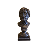 Italiaans Bronzen Buste Van Seneca