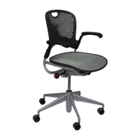 Refurbished Herman Miller Caper Vergaderstoel - Wit