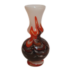 Carlo Moretti Murano Opaline Vaas 21cm thumbnail 1
