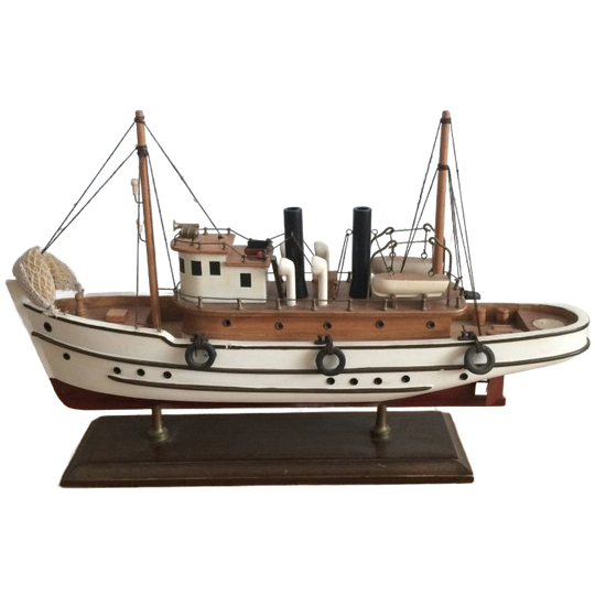 Groote Modelbouw Van Vissersboot, Schip 1
