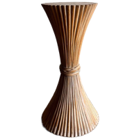 Diabolo Rotan Bamboe Zuil Mcguire Mid Century Vintage