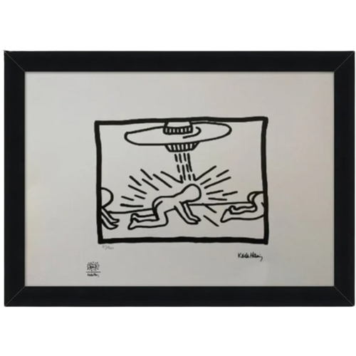 Keith Haring (1958-1990) - Splash Ufo
