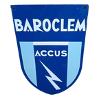 Pracht Emaille Bord Baroclem Accus. thumbnail 1