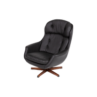 1970’s Vintage Scandinavian Design Swivel Lounge Chair By Nils Yngve For Ikea