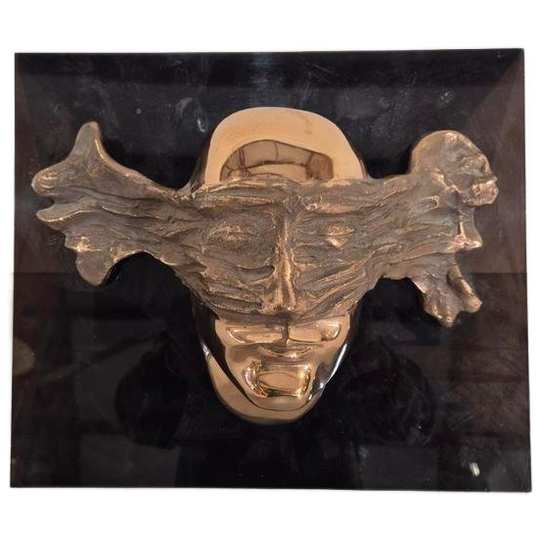 Michel Jaubert Bronzen Wandkunstwerk 1