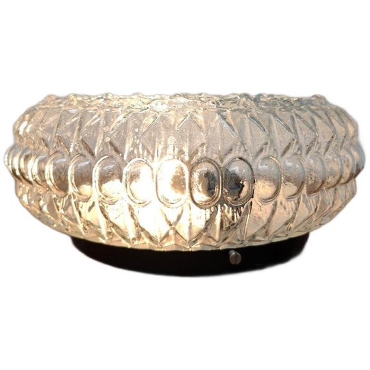 Vintage Plafonniere Retro Mid Century Glazen Plafondlamp 07 1