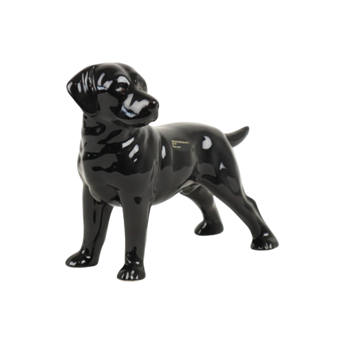 Handgemaakte hars engel meisje met hond beeldje, emotioneel huisdecor