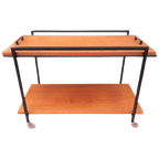 Vintage Design Trolley Pastoe Stijl Mid Century Bijzettafel thumbnail 1