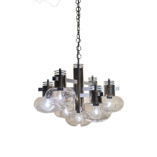 Vintage Midcentury Murano Kroonluchter 1