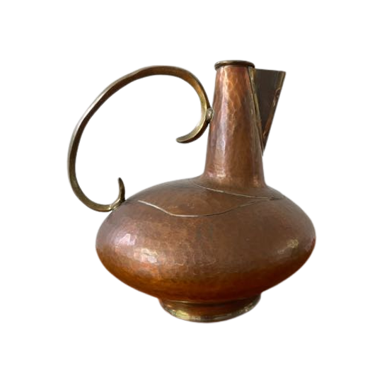 Vintage Koperen Gieter. Unieke Art Deco Gieter Koper. Curiosa Topper. 1