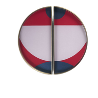 Ethnicraft Blush Curve Glazen Dienblad