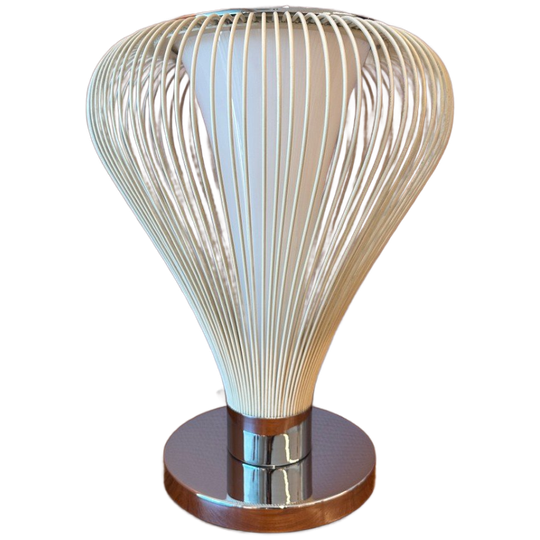 Vintage Tafellamp Flos Mid Century Modern Metaal Chrome 1