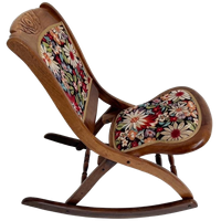 Vintage Engelse Schommelstoel, 1960's