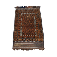 Grote Antieke Oosterse Zadeltas/ Kamelen Tas/ Vloerkleed 114Cmx68