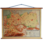 Wandkaart Duitsland En Polen - Bakker En Rusch thumbnail 1