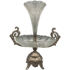 Antiek Centerpiece Tafelstuk Kristal thumbnail 1
